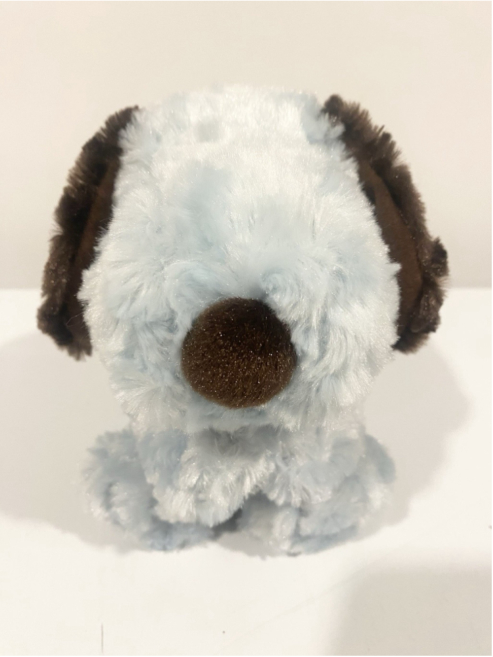 Hallmark Snoopy Blue Plush Happiness Is a Warm Puppy Peanuts Stuffed Dog